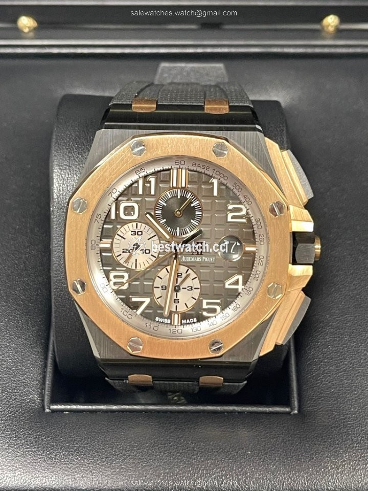 IMG_9086 Audemars Piguet Royal Oak Offshore Chronograph Mens watch Unisex Automatic Ceramic 26405nr.oo.a002ca.01 3