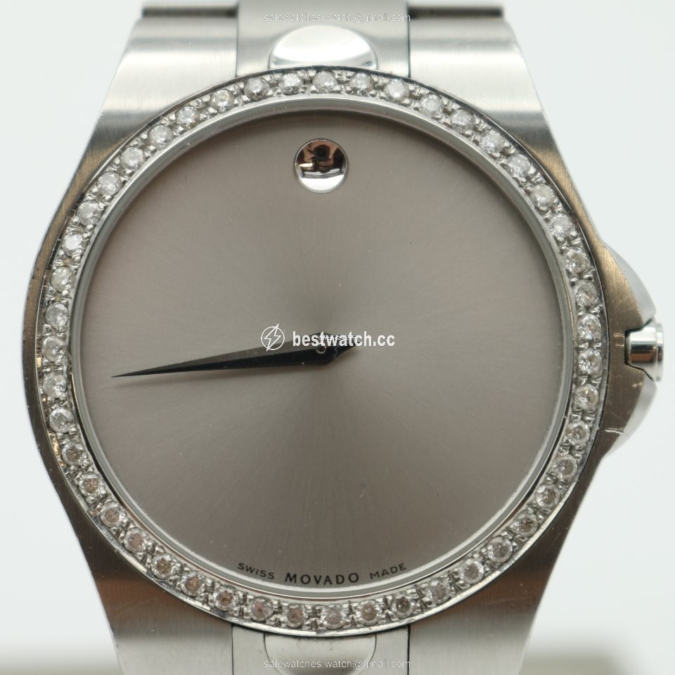 Movado Mens watch Unisex Quartz Steel Movado Luno 3