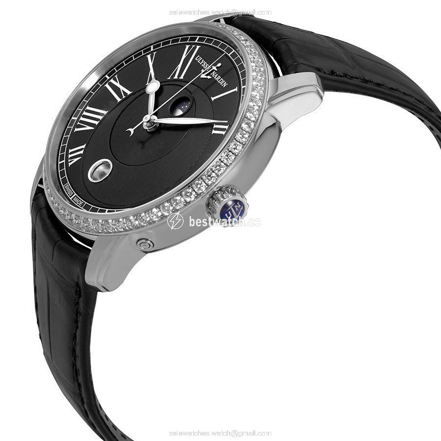 IMG_9086 Ulysse Nardin Classico Luna Mens watch Unisex Automatic Steel 8293-122B-2 422 3