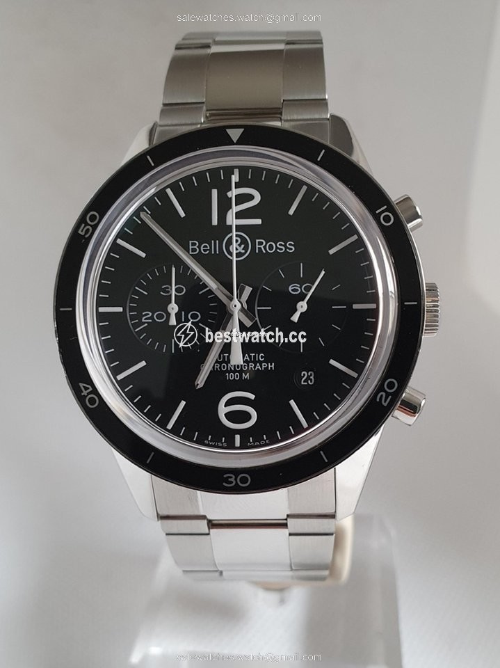 IMG_9086 Bell & Ross BR V1 Mens watch Unisex Automatic Steel BRV126-BL-BE SST 3