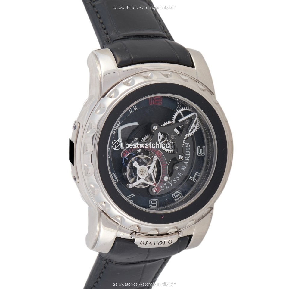 IMG_9086 Ulysse Nardin Freak Mens watch Unisex Manual winding White gold 2080-115 3