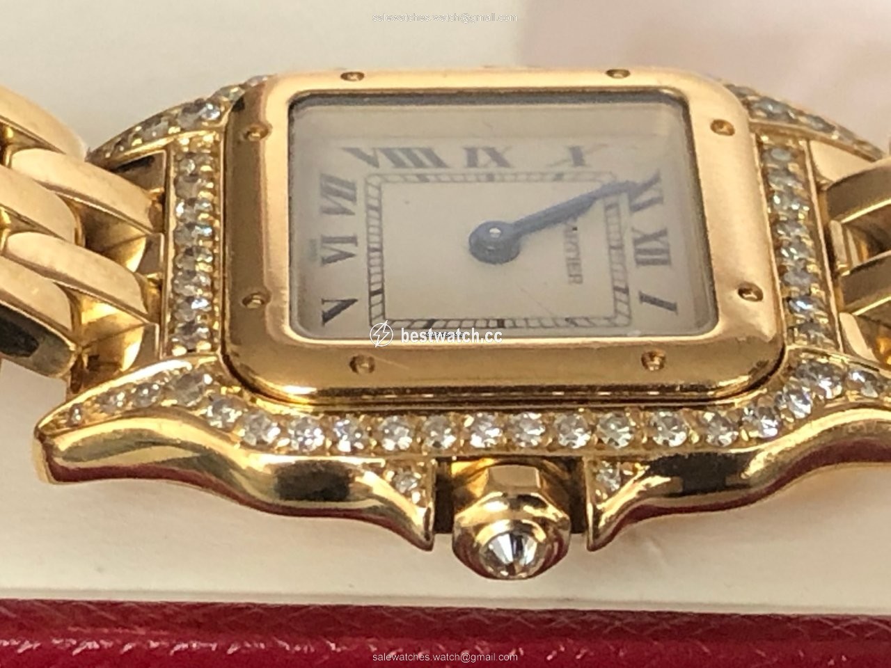 Cartier Panthere Womens watch Quartz Yellow gold 866919 3