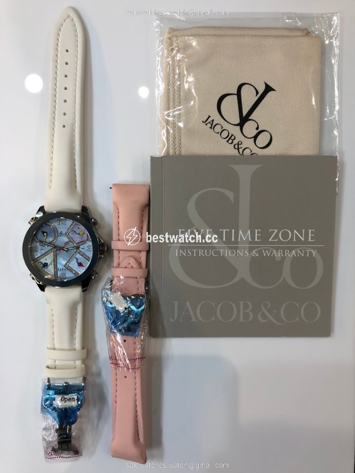 IMG_9086 Jacob & Co. Five Time Zone Mens watch Unisex Quartz Steel JCM24DA 3
