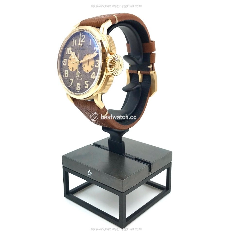 Zenith Pilot Mens watch Unisex Automatic Yellow gold 30.2430.4069 78.C811 3