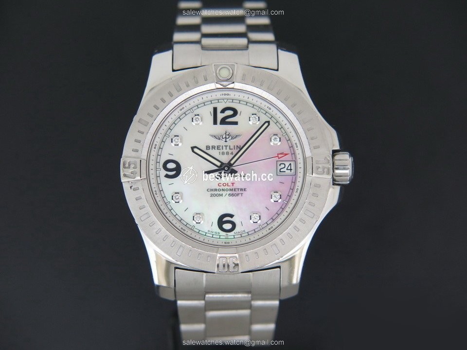 IMG_9086 Breitling Colt 36 Womens watch Quartz Steel A74389 3