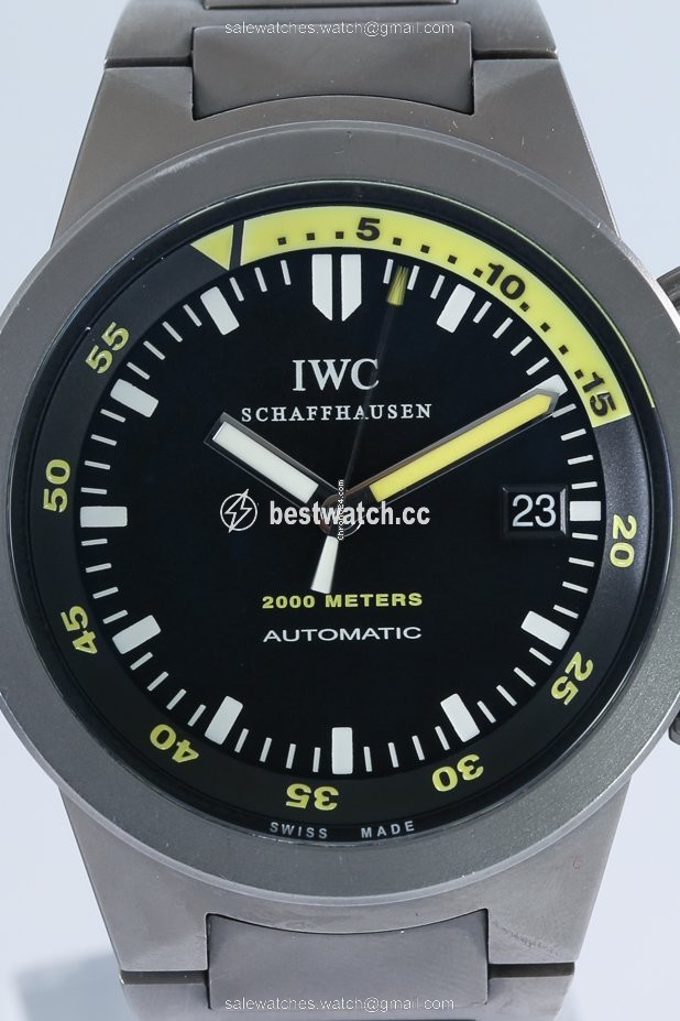 IMG_9086 IWC Aquatimer Automatic 2000 Mens watch Unisex Automatic Titanium IW353803 3