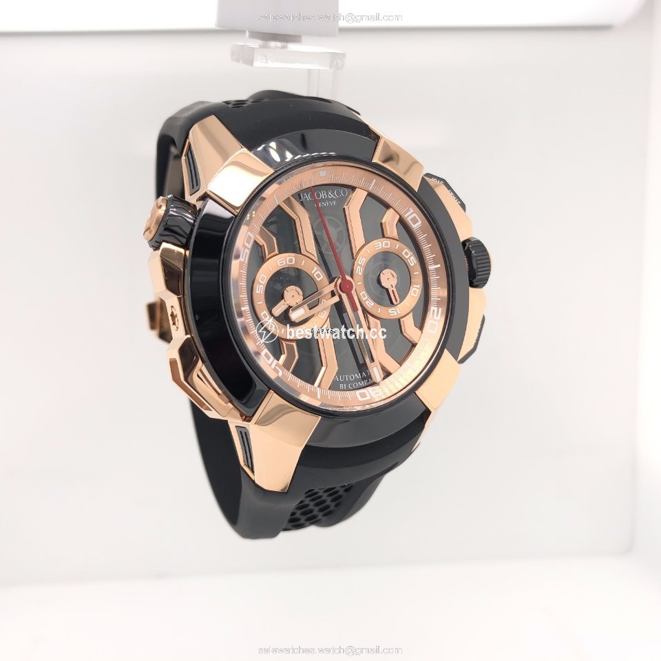 IMG_9086 Jacob & Co. Mens watch Unisex Automatic Rose gold EC311.42.PD.BN.A 3