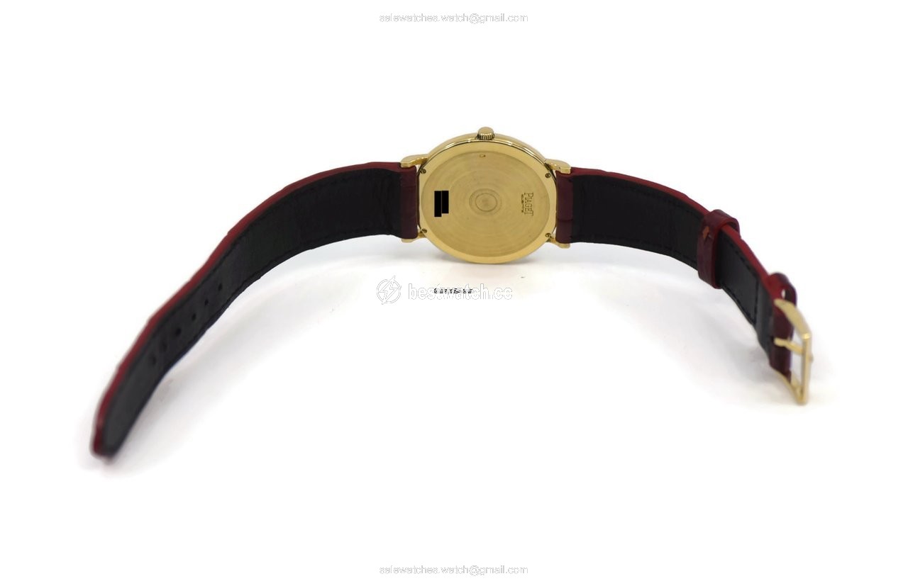 IMG_9086 Piaget Mens watch Unisex Quartz Yellow gold 8065 3
