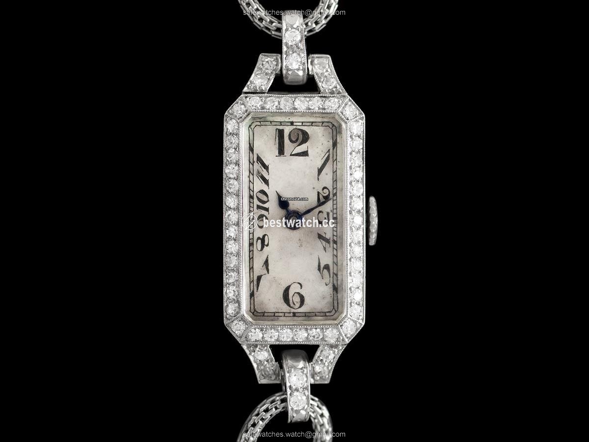 IMG_9086 Patek Philippe Vintage Womens watch Manual winding Platinum 7827R 3