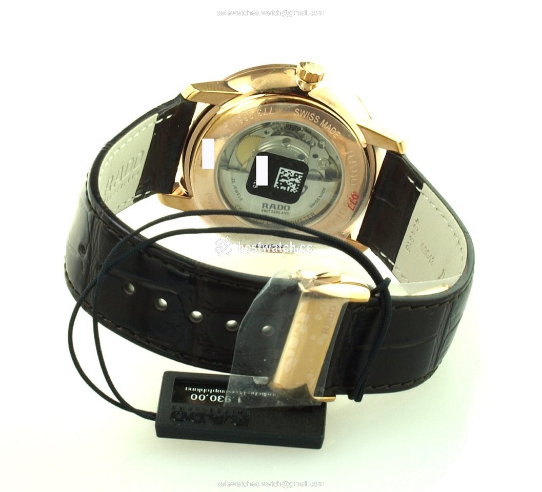 Rado Coupole Mens watch Unisex Automatic Gold Steel R22881025 3