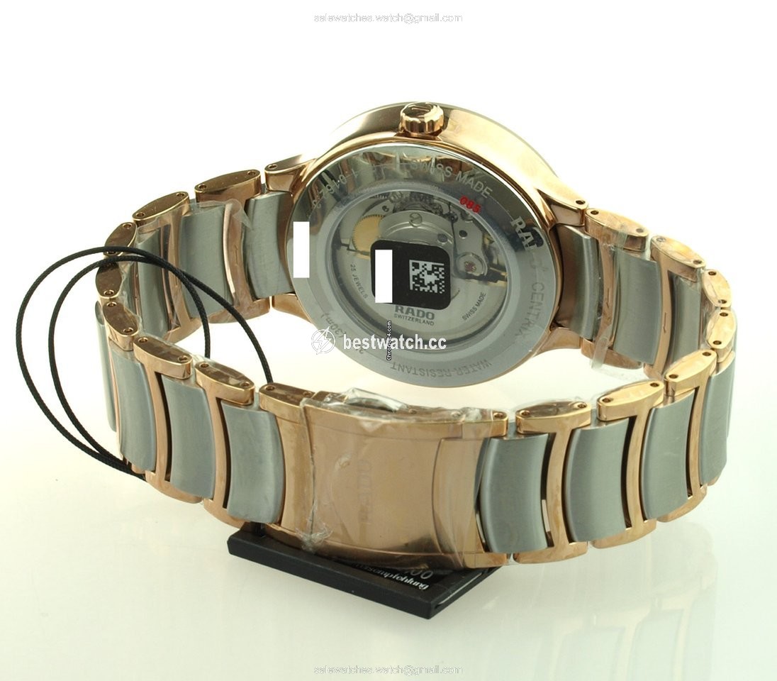 IMG_9086 Rado Centrix Mens watch Unisex Automatic Gold Steel R30162013 3