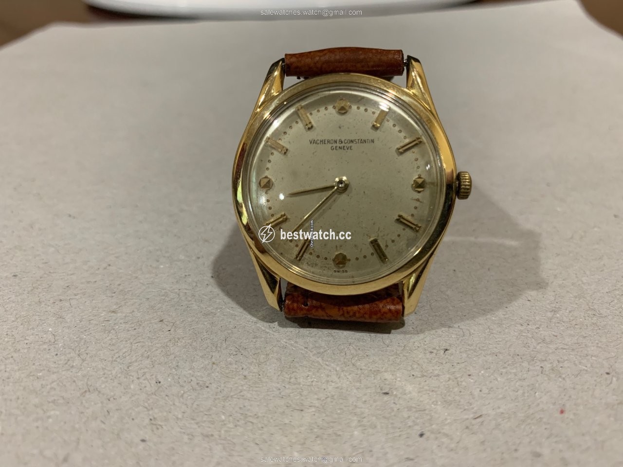 IMG_9086 Vacheron Constantin Patrimony Mens watch Unisex Manual winding Yellow gold 6136 3