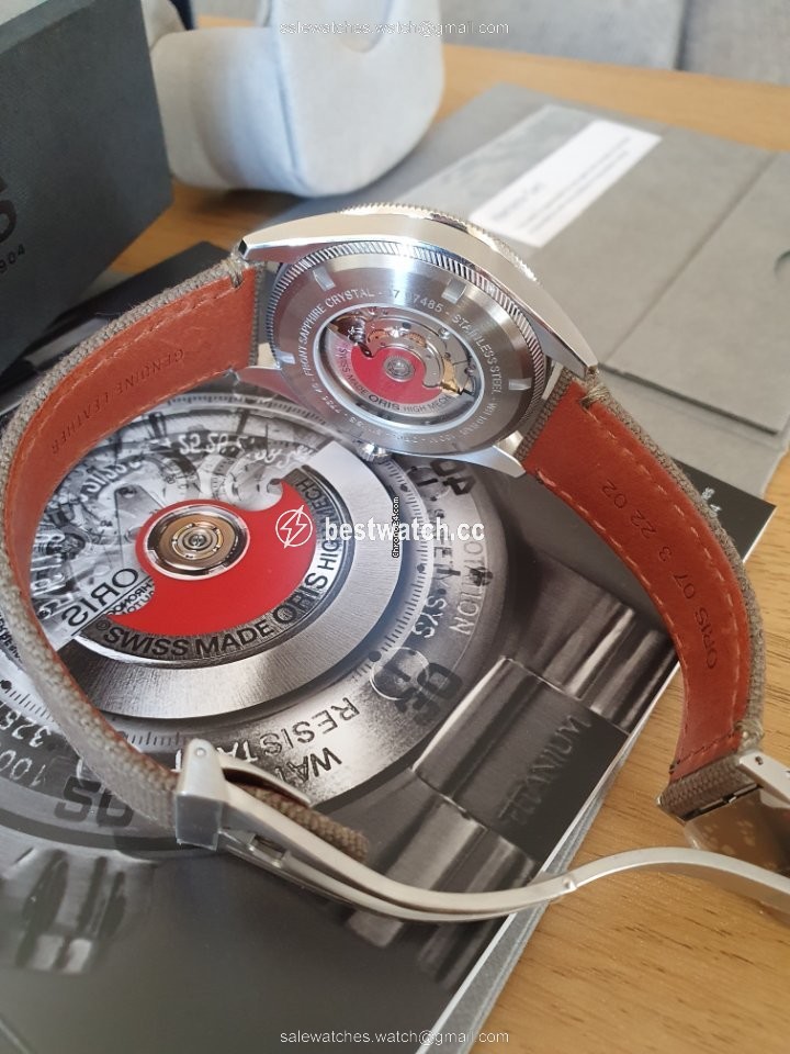 IMG_9086 Oris Big Crown ProPilot GMT Mens watch Unisex Automatic Steel 01 748 7756 4064-07 3 22 02LC 3