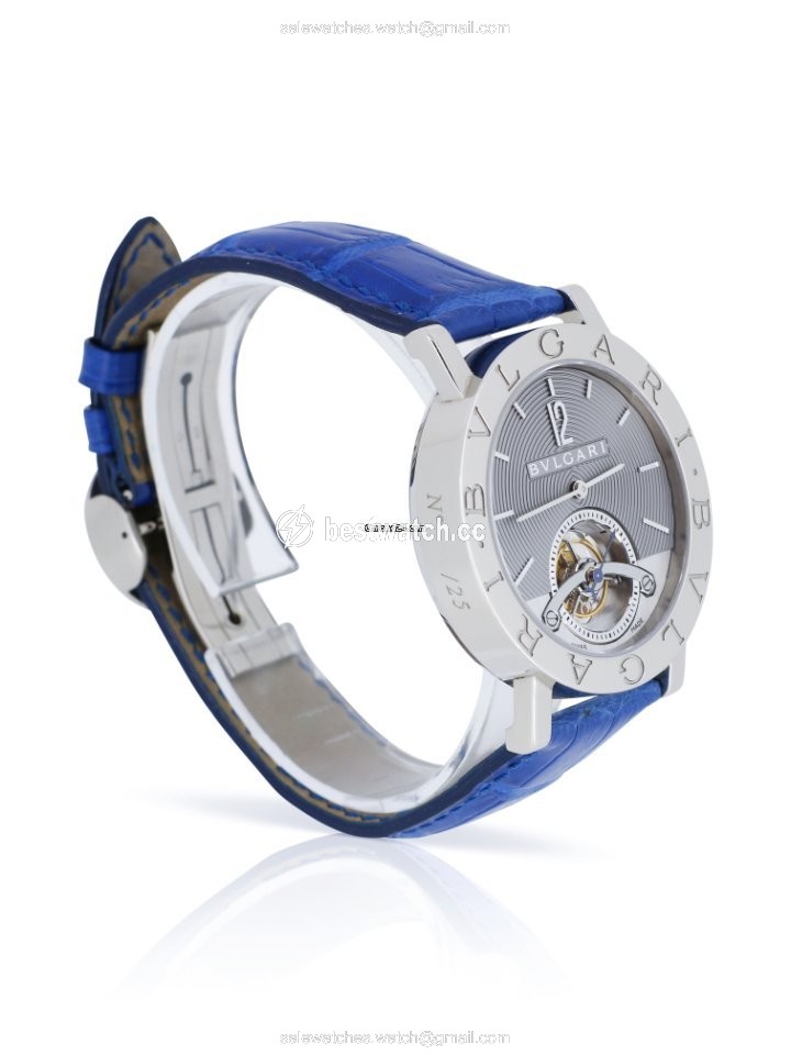 IMG_9086 Bulgari Bulgari Mens watch Unisex Manual winding White gold BB W38 GL TB 3