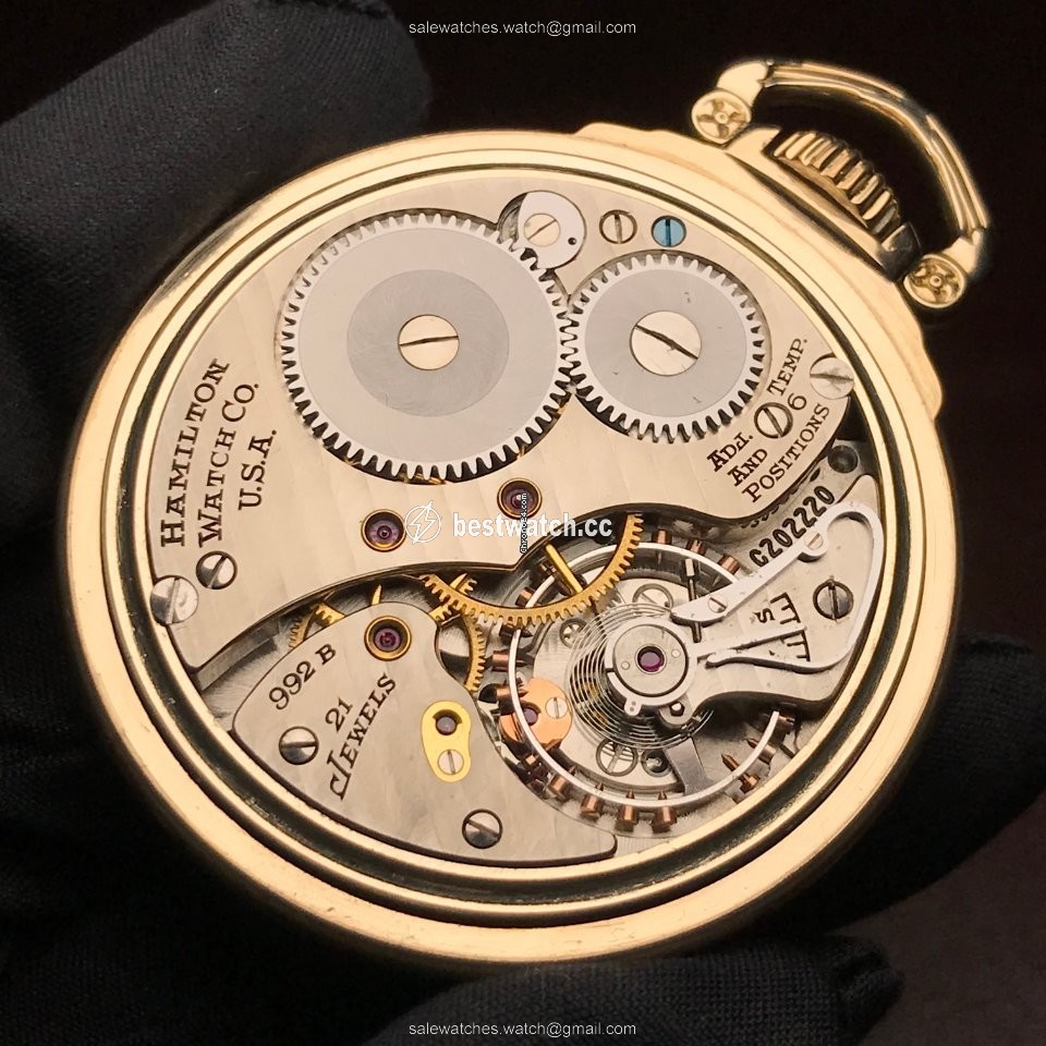 IMG_9086 Hamilton Mens watch Unisex Yellow gold k180497 3
