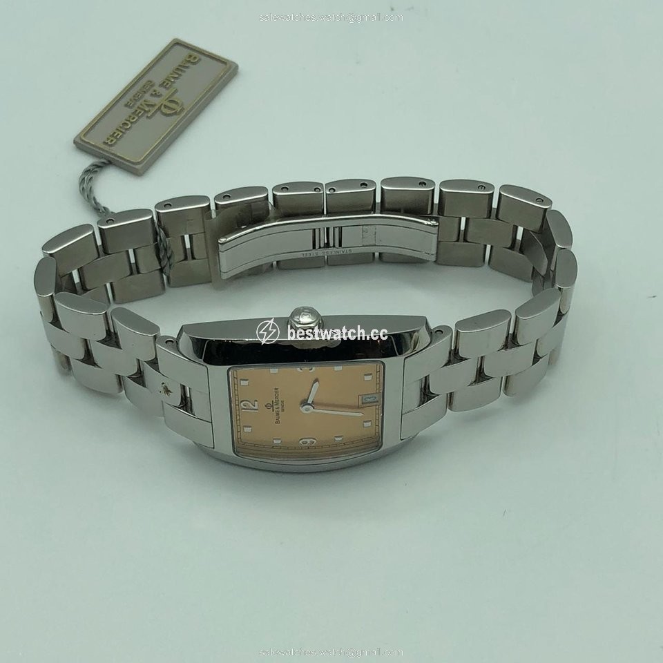 IMG_9086 Baume & Mercier Hampton Womens watch Quartz Steel MV045147 3