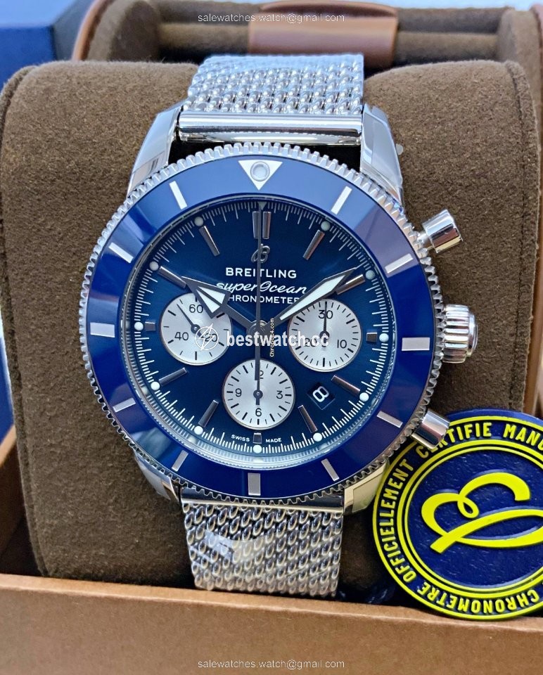 IMG_9086 Breitling Superocean Heritage Chronograph Mens watch Unisex Automatic Steel AB0162161C1A1 3