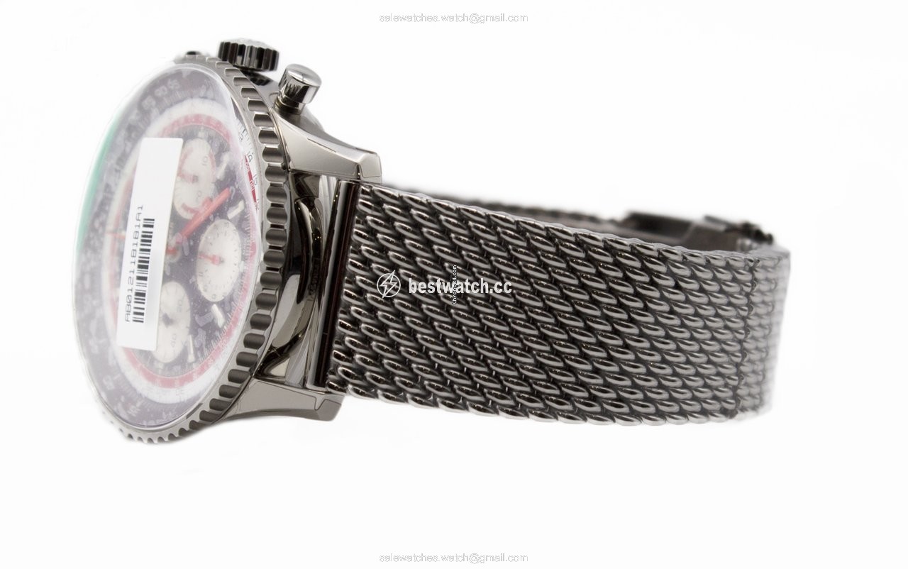 IMG_9086 Breitling Navitimer 1 B01 Chronograph 43 Mens watch Unisex Automatic Steel AB01211B1B1A1 3