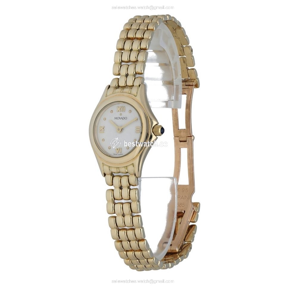 Movado Womens watch Quartz Yellow gold 74259811 3