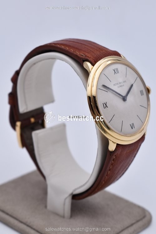 IMG_9086 Patek Philippe Calatrava Mens watch Unisex Manual winding Yellow gold 2501 3