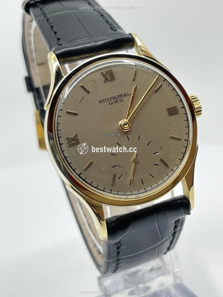 IMG_9086 Patek Philippe Calatrava Mens watch Unisex Manual winding Yellow gold 1516 3