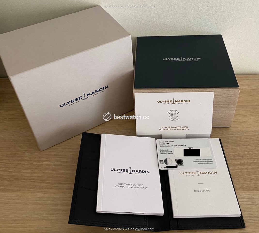 IMG_9086 Ulysse Nardin Marine Chronograph Mens watch Unisex Automatic Rose gold 1506-150 63 3