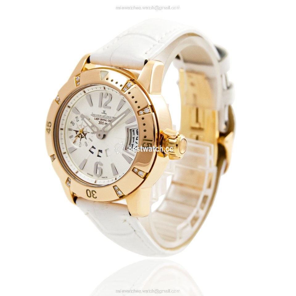 IMG_9086 Jaeger-LeCoultre Master Compressor Diving GMT Womens watch Automatic Rose gold Q1892420 3