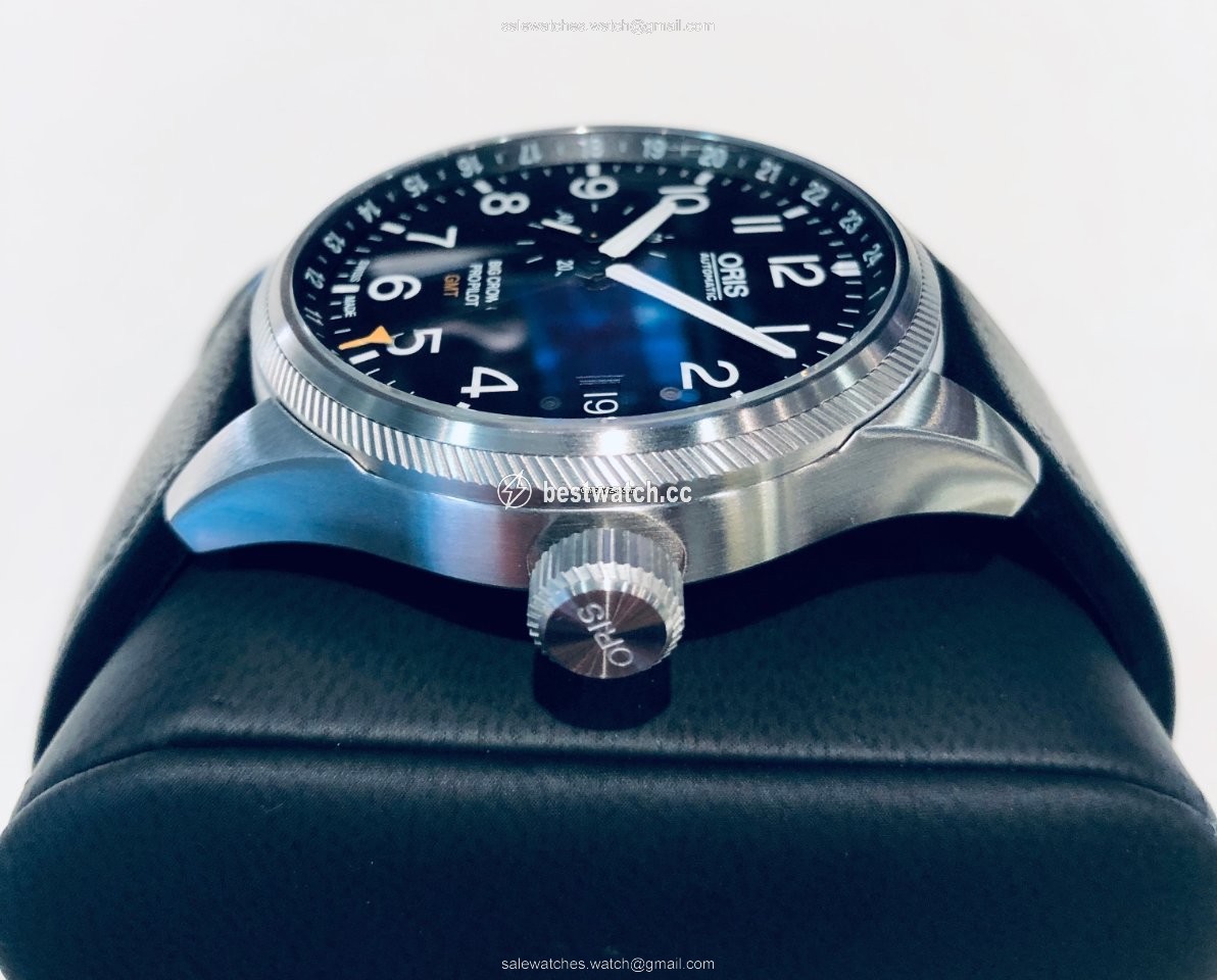IMG_9086 Oris Big Crown ProPilot GMT Mens watch Unisex Automatic Steel 01 748 7710 4164-07 5 22 14FC 3
