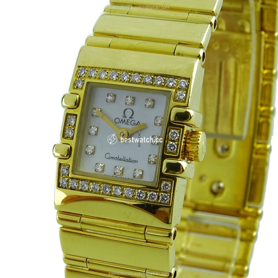 IMG_9086 Omega Constellation Quartz Womens watch Quartz Yellow gold 1136.76.00 3