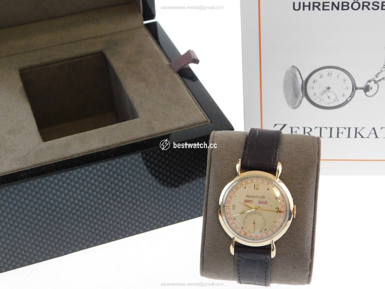 IMG_9086 Jaeger-LeCoultre Mens watch Unisex Manual winding Yellow gold 272749 3