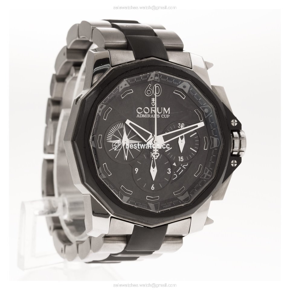 IMG_9086 Corum Admirals Cup Seafender Tides 48 Mens watch Unisex Automatic Titanium 277.931.06 0371 AN12 3