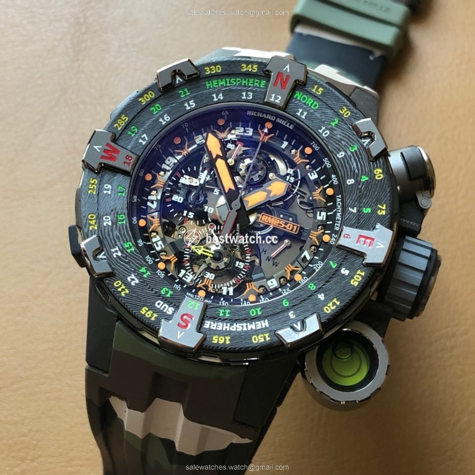 Richard Mille Mens watch Unisex Manual winding Titanium RM 25-01 3