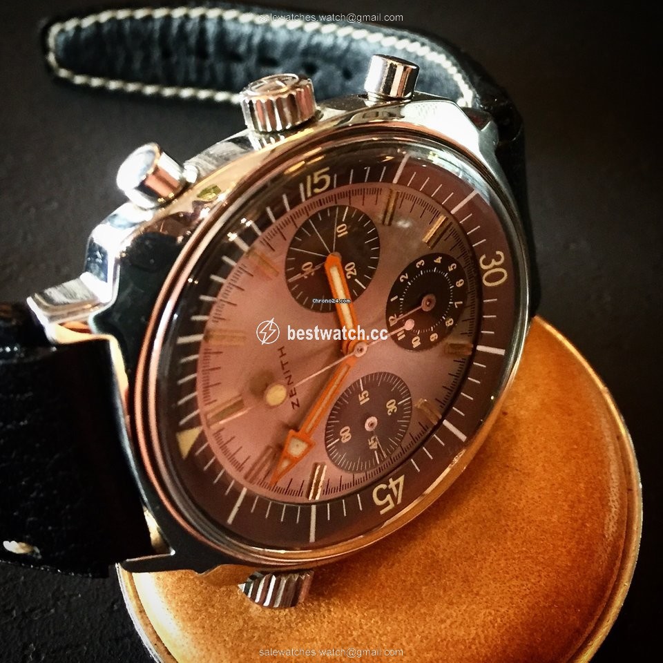 IMG_9086 Zenith Mens watch Unisex Manual winding Steel A3736 3