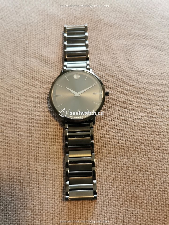 IMG_9086 Movado Mens watch Unisex Quartz Steel 607210 3