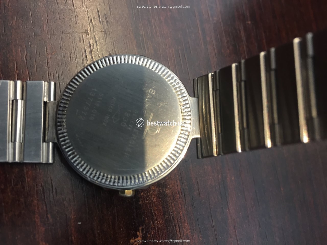 Baume & Mercier Mens watch Unisex Quartz Steel 1377572 3