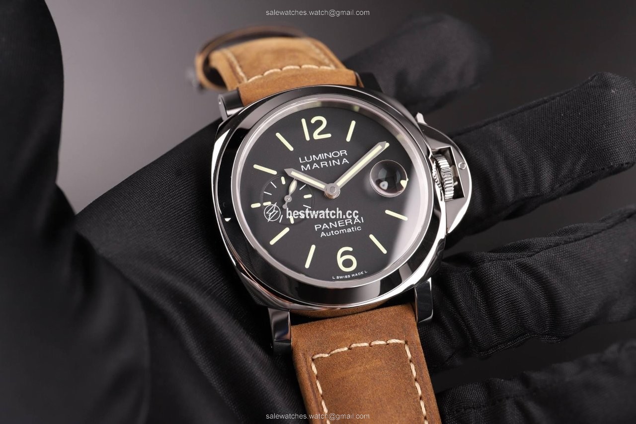 IMG_9086 Panerai Luminor Marina Automatic Mens watch Unisex Automatic Steel PAM 01104 3