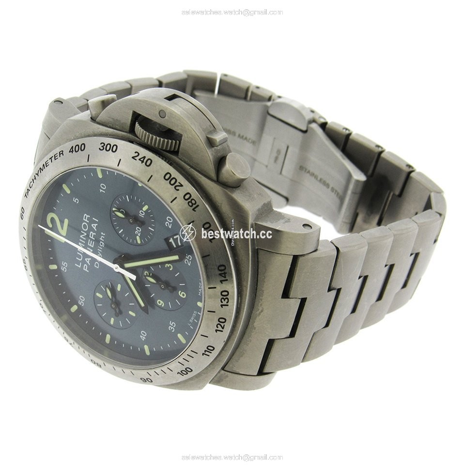 IMG_9086 Panerai Luminor Chrono Mens watch Unisex Automatic Titanium OP6779 3