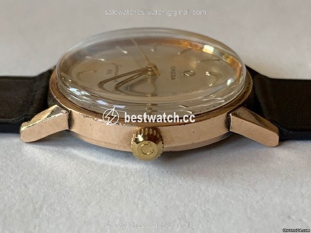 IMG_9086 Omega Seamaster Mens watch Unisex Manual winding Gold Steel 135.012 3
