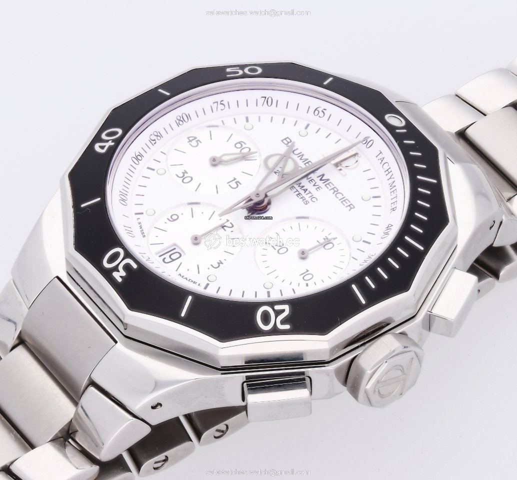 IMG_9086 Baume & Mercier Riviera Mens watch Unisex Automatic Steel M0A08724 3