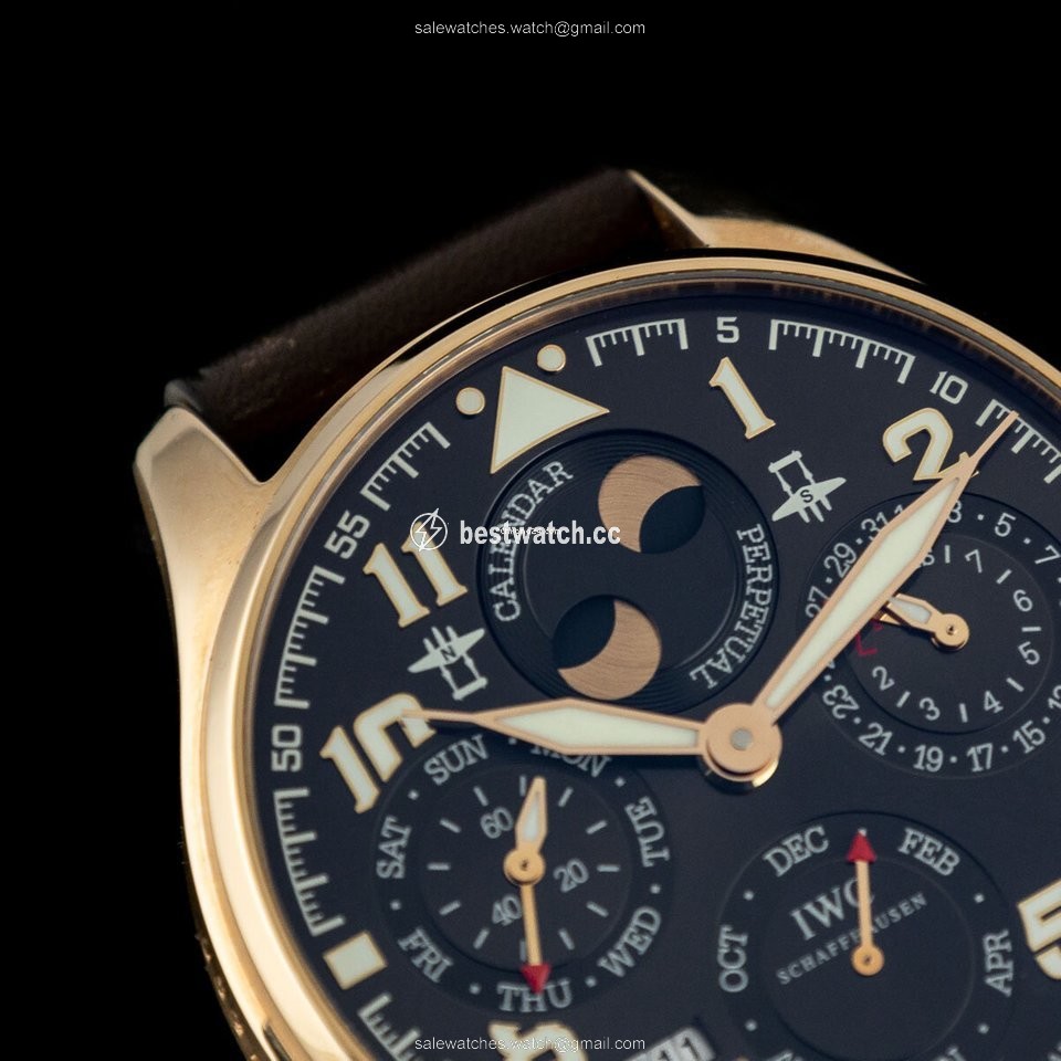 IMG_9086 IWC Big Pilot Mens watch Unisex Automatic Rose gold IW502617 3