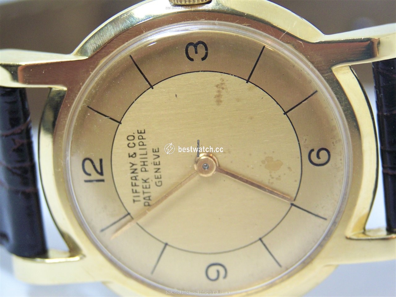 IMG_9086 Patek Philippe Vintage Mens watch Unisex Manual winding Yellow gold 2505 3