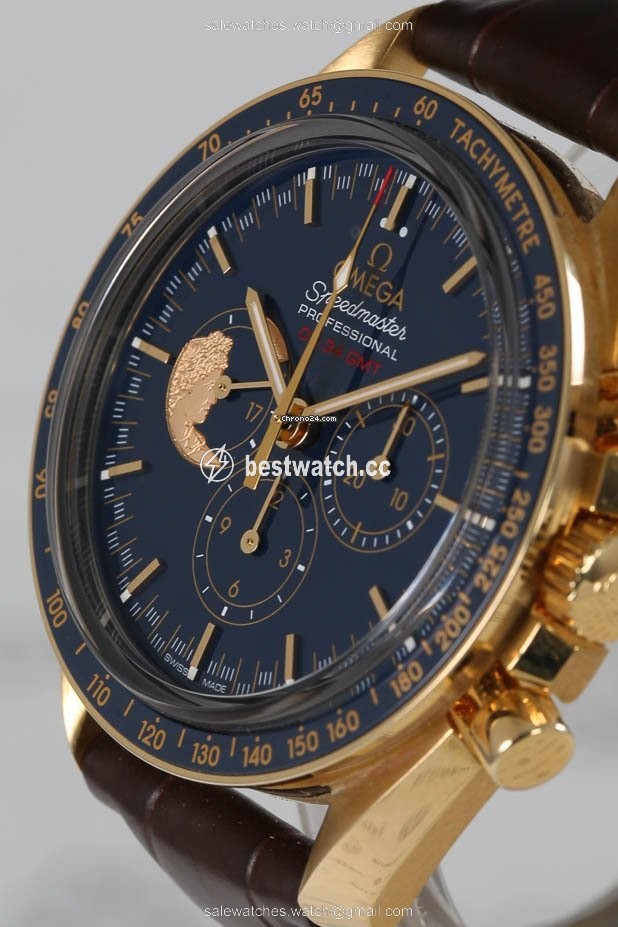 IMG_9086 Omega Speedmaster Professional Moonwatch Mens watch Unisex Manual winding Yellow gold 311.63.42.30.03.001 3
