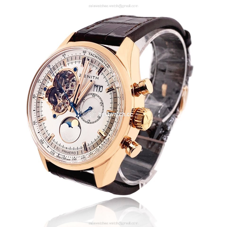 Zenith El Primero Chronomaster Mens watch Unisex Automatic Rose gold 18.2160.4047 01.C713 3