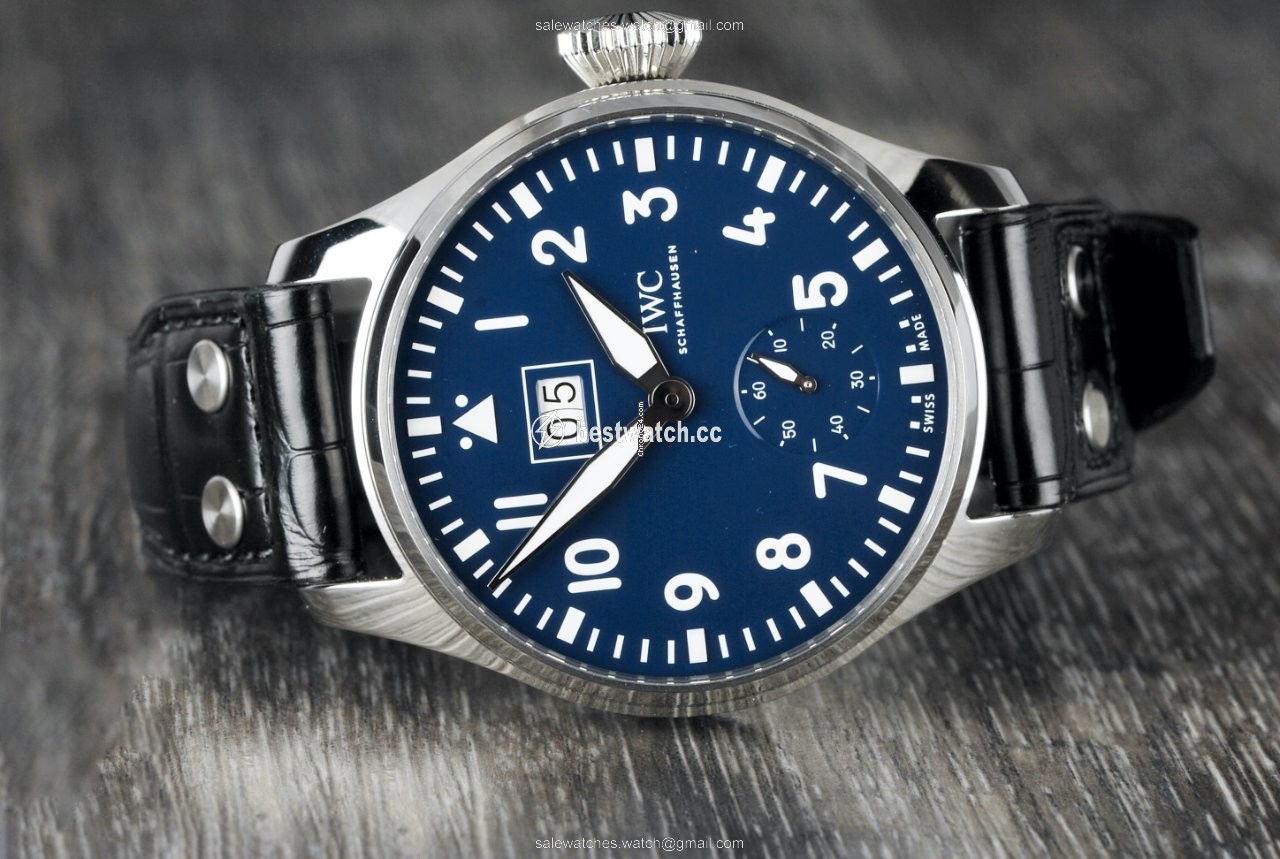 IMG_9086 IWC Big Pilot Mens watch Unisex Manual winding Steel IW510503 3