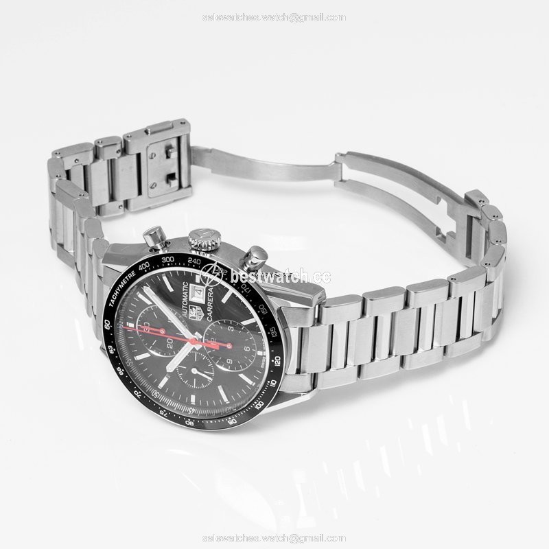 TAG Heuer Carrera Calibre 16 Mens watch Unisex Automatic Steel CV201AM.BA0723 3