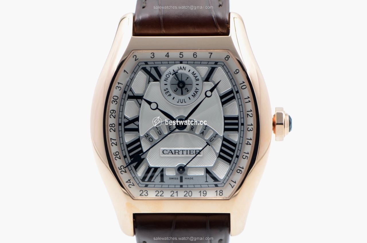 IMG_9086 Cartier Tortue Mens watch Unisex Automatic Rose gold W1580045 3
