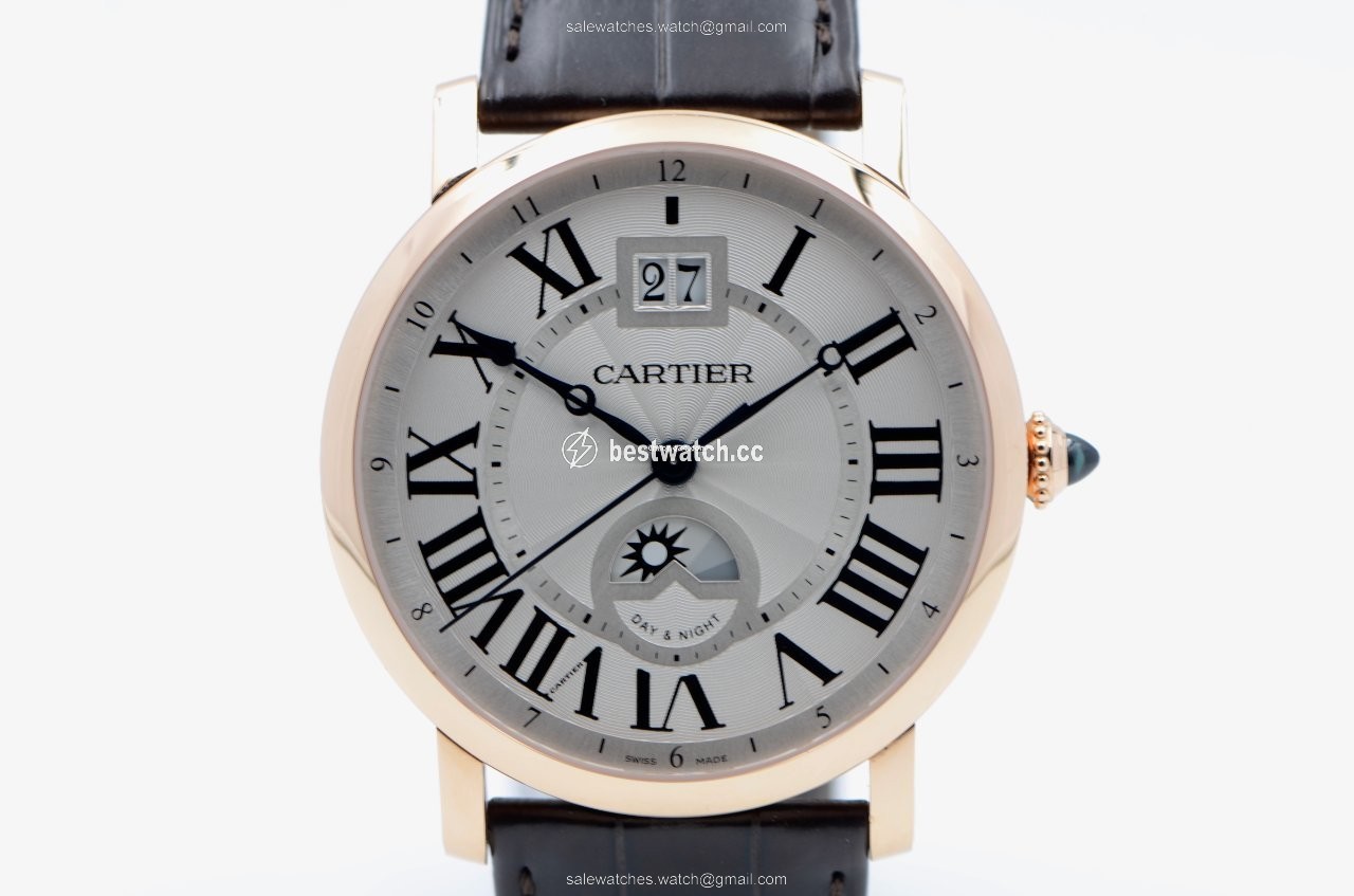 IMG_9086 Cartier Rotonde de Cartier Mens watch Unisex Automatic Rose gold W1556220 3