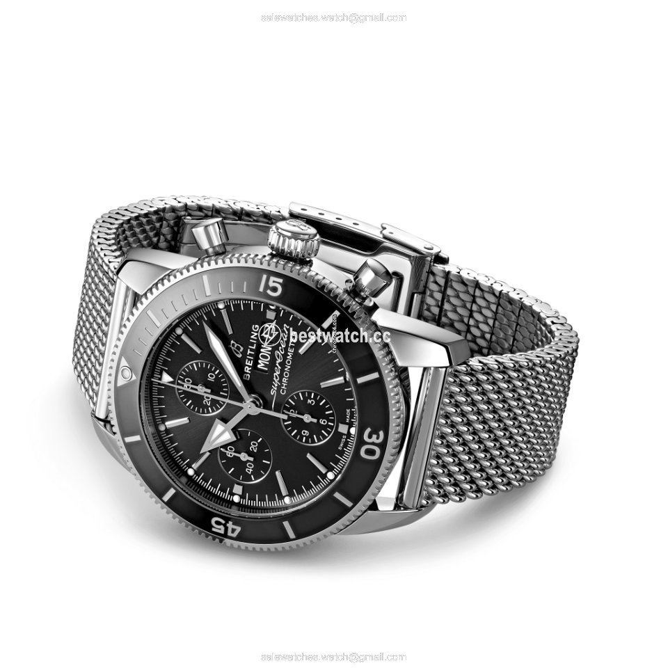 IMG_9086 Breitling Superocean Heritage Chronograph Mens watch Unisex Automatic Steel A13313121B1A1 3