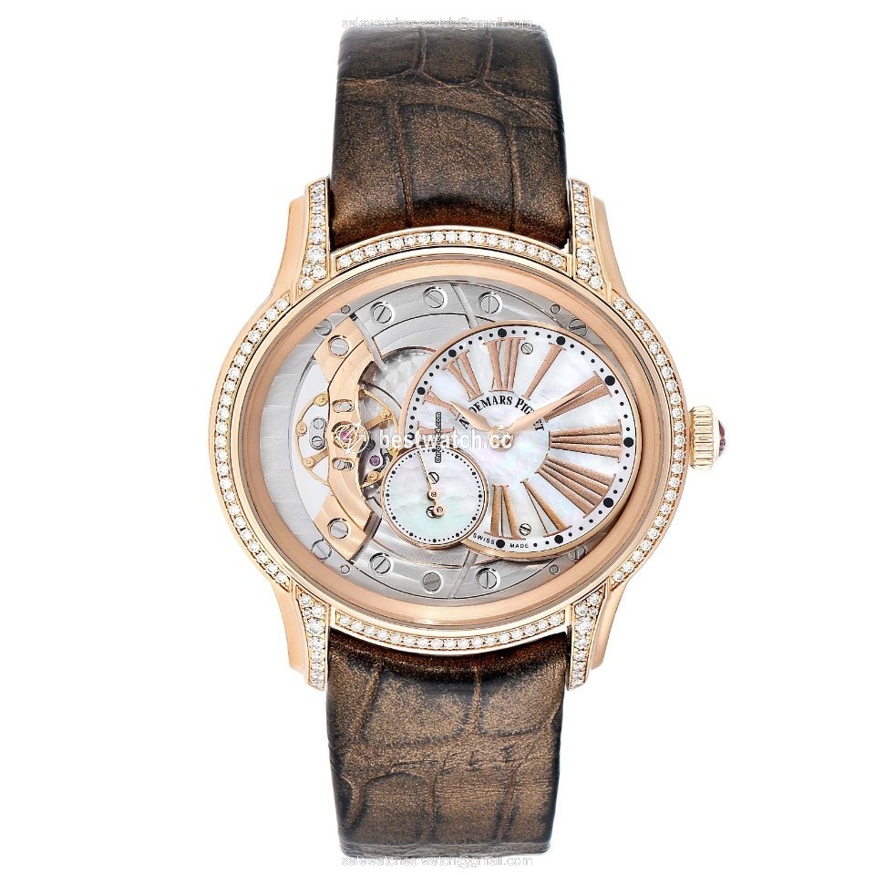 Audemars Piguet Millenary Womens watch Manual winding Rose gold 77247OR.ZZ.1272OR.01 3