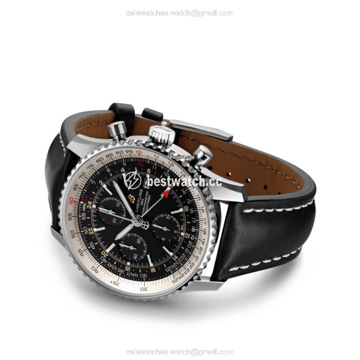 IMG_9086 Breitling Navitimer GMT Mens watch Unisex Automatic Steel A24322121B2X1 3